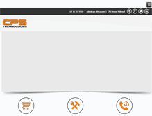 Tablet Screenshot of cps-africa.com